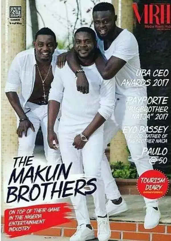 Comedian AY & His Brothers Cover Media Room Hub Magazine